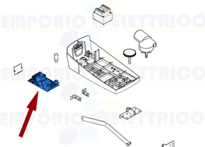 came spare part electronic board zl57 v2 88001-0222