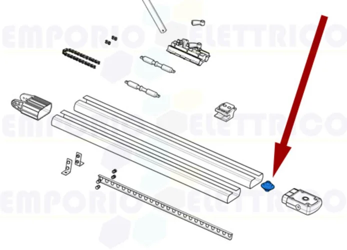 came spare part chain transmission device pinion ver 119rie113