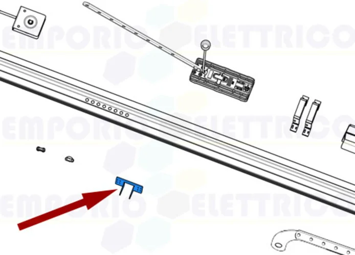 came spare part door braces v6000 119rie174