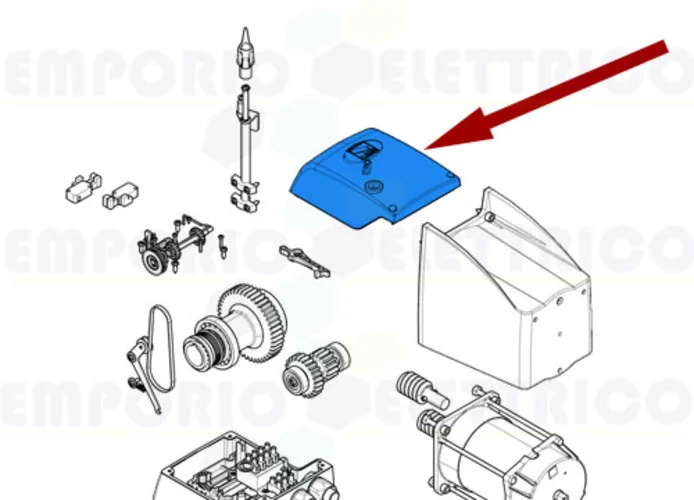 came spare part group of limit switch protection cover c-bx 119ricx017