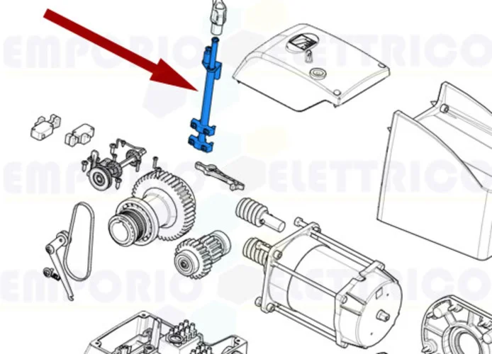 came spare part release shaft c-bx 119ricx019