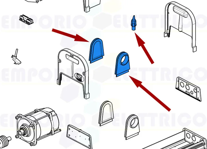 came spare part pack of accessories f4000 119rid252