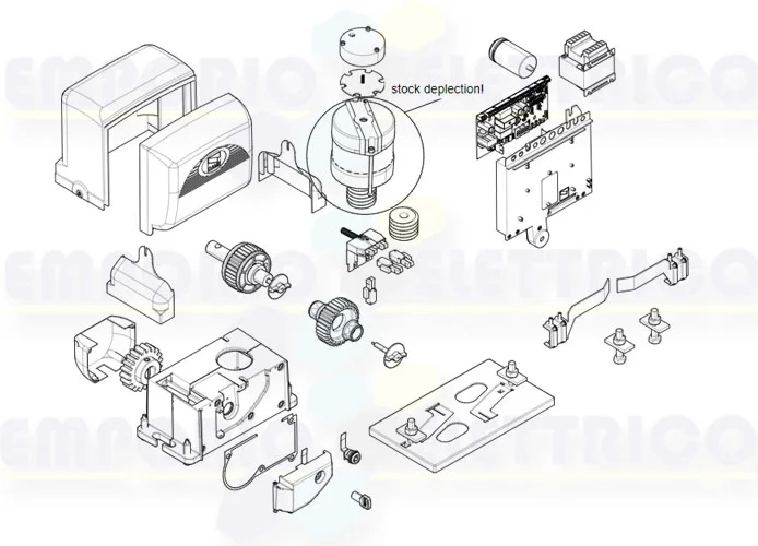 came motor spare parts page 001bx-p bx-p 