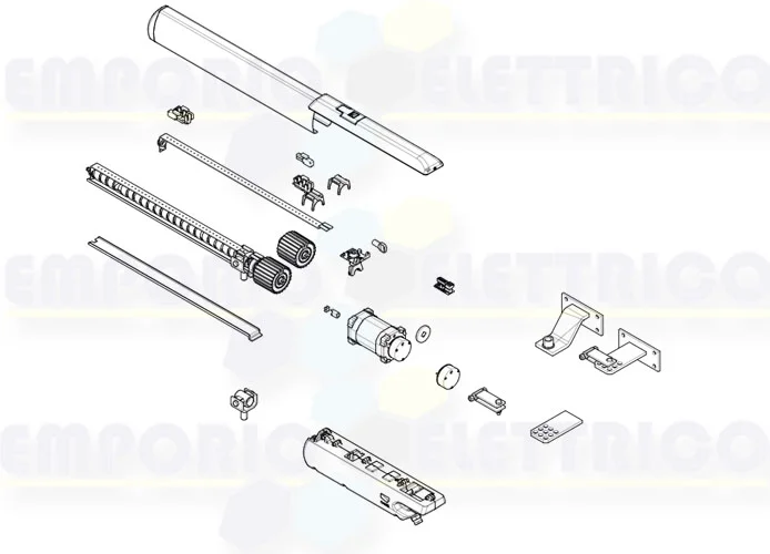 came motor spare parts page 001a5024 a5024