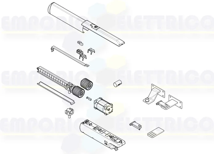 came motor spare parts page 001a3100 a3100 