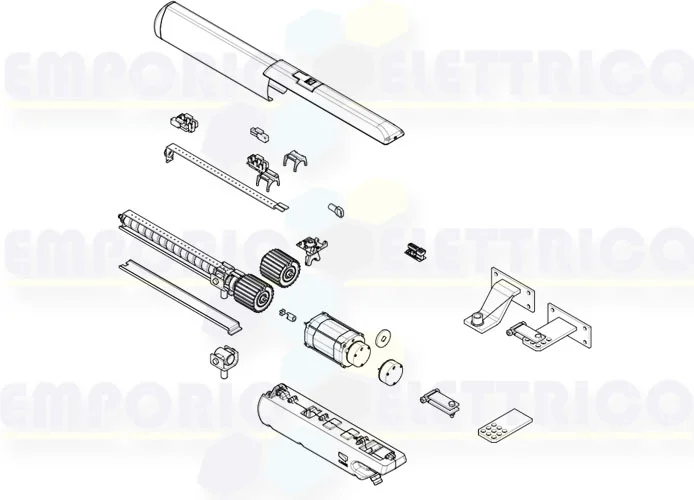 came motor spare parts page 001a3024n a3024n