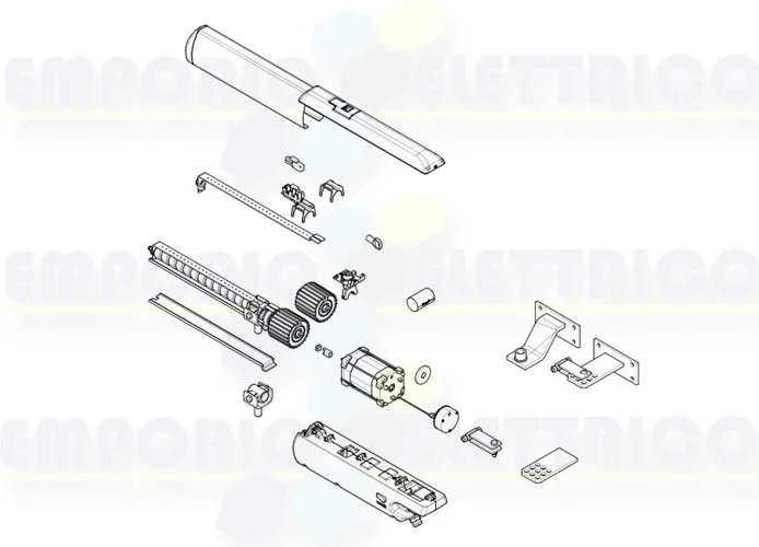 came motor spare parts page 001a3006 a3006