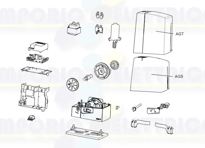 came motor spare parts page bxv04agt 801ms-0170