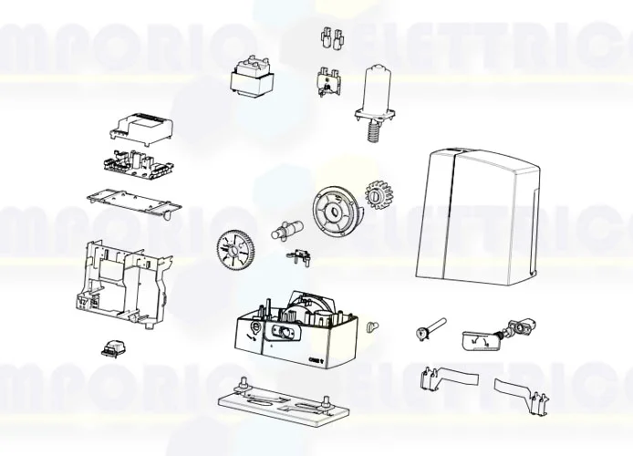 came motor spare parts page bxv04agf bxv04alf 801ms-0160