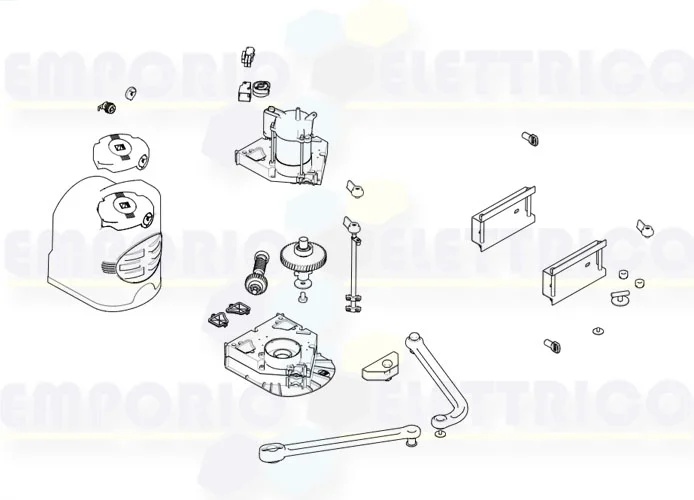 came motor spare parts page 001f7024 f7024