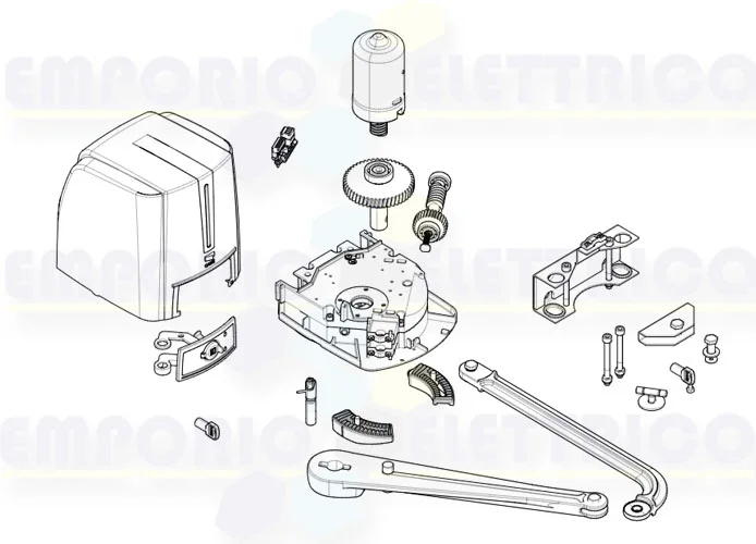 came motor spare parts page fst23dls 801mb-0100