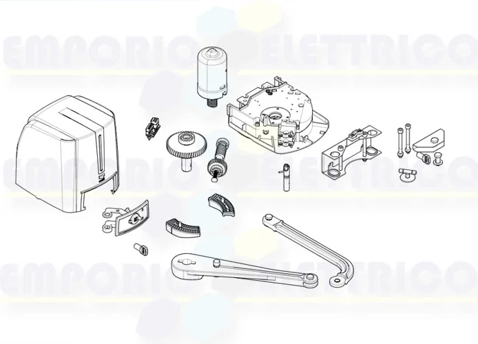 came motor spare parts page 001fa7024 fa7024