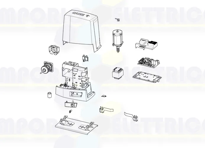 came motor spare parts page 001bkv25ags bkv25ags 801ms-0320