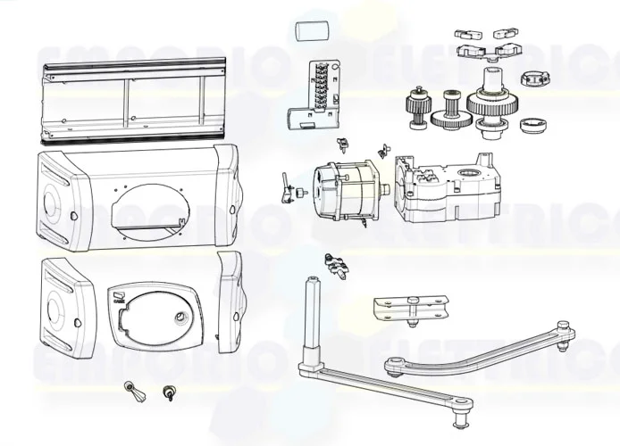 came motor spare parts page 001fe40230v fe40230v