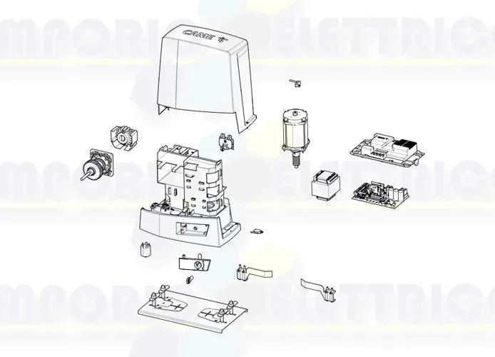 came motor spare parts page 001bkv20ags bkv20ags 801ms-0310