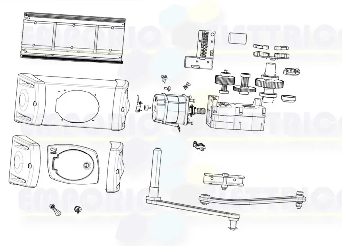 came spare parts page for motor 001fe40230 fe40230