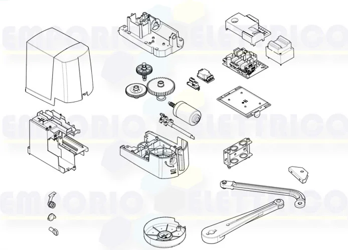 came motor spare parts page ftx20dlc 801mb-0110