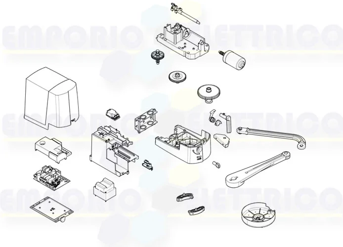 came motor spare parts page ftx20dgc 801mb-0070