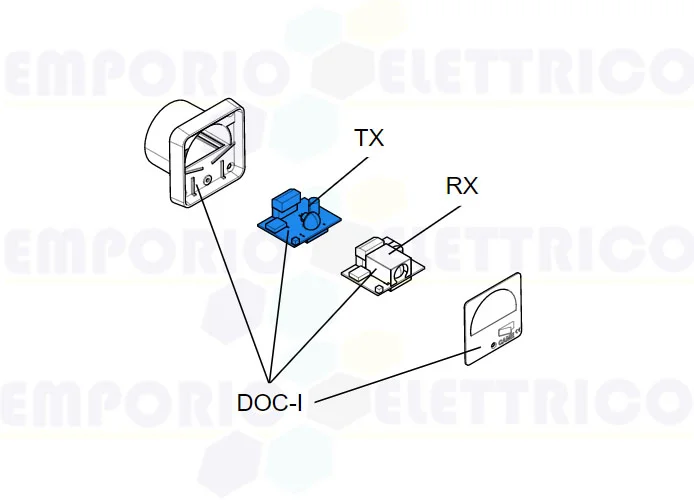 came spare part electronic board tx doc-i 119rir016