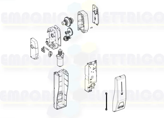 came motor spare parts page 001em4024 em4024