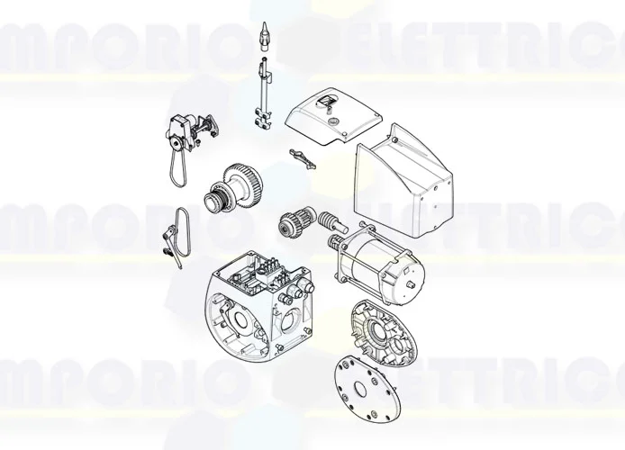 came motor spare parts page 001c-bxet c-bxet