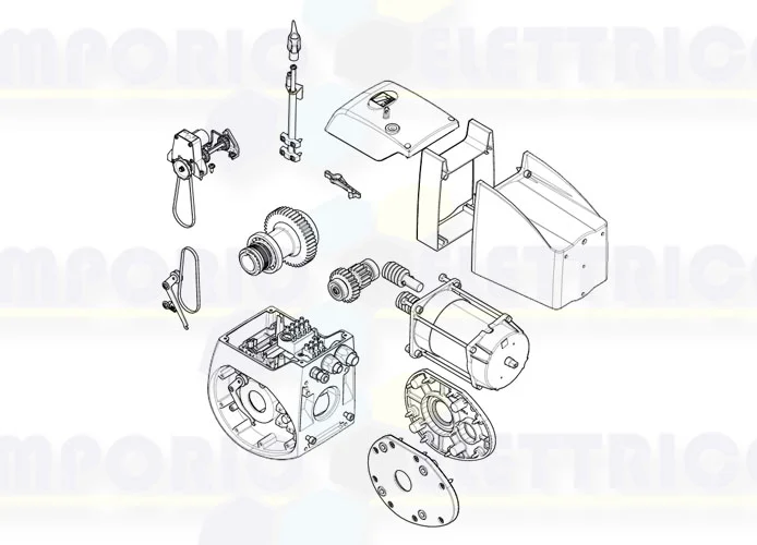 came motor spare parts page 001c-bxek c-bxek