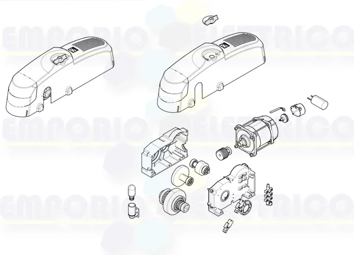 came motor spare parts page e306