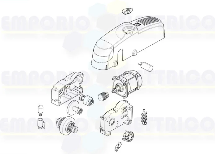 came motor spare parts page e1000