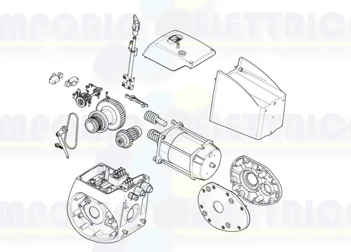 came motor spare parts page 001c-bx c-bx