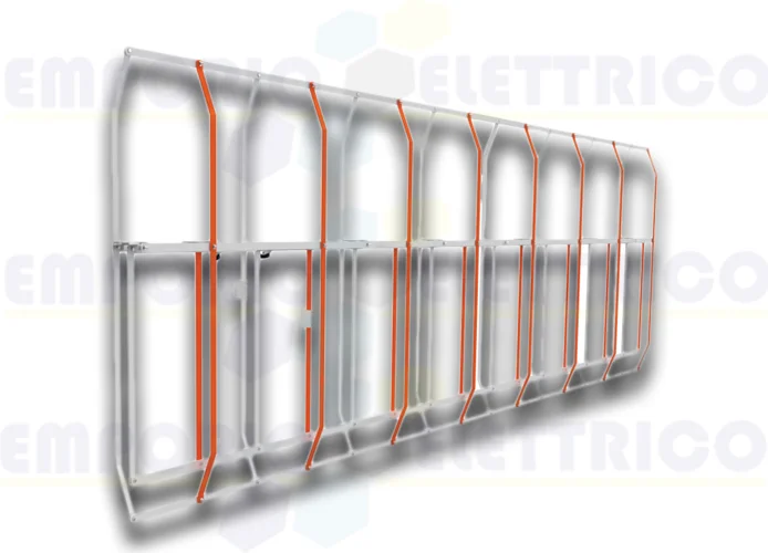 came aluminium rack h=1300 mm (accessory for 803xa-0270) 803xa-0350