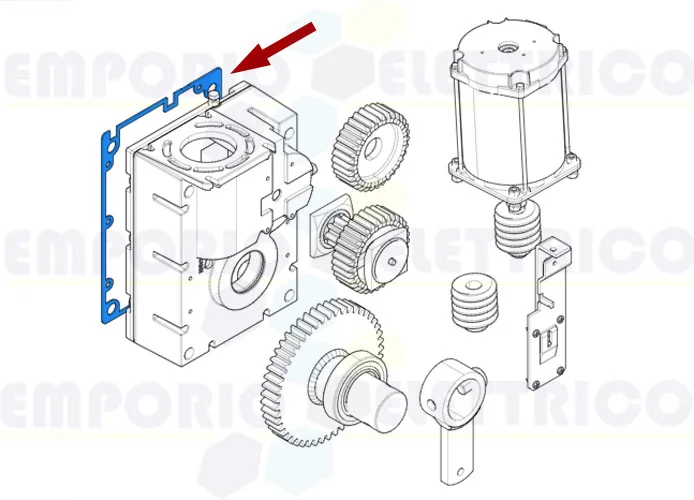 came spare part gard reducer gasket 20pcs 88001-0188