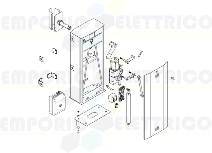 came spare part page for g5000 barriers