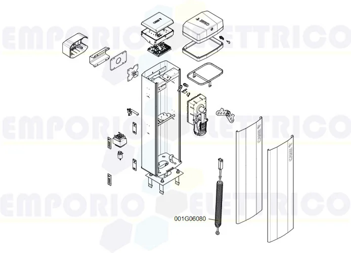 came spare part page for ggt40ags barriers