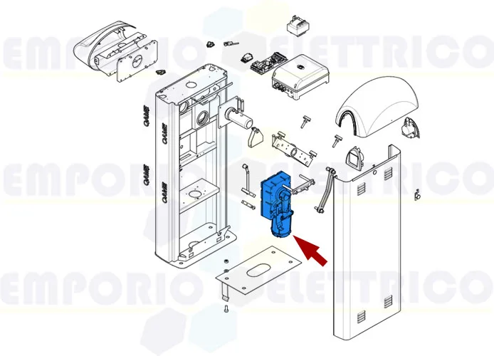 came spare part gearmotor g2080ezt new 88003-0120