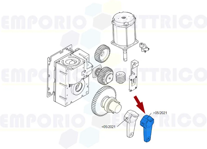 came spare part gearbox transmission arm gt8 v.188003-0119