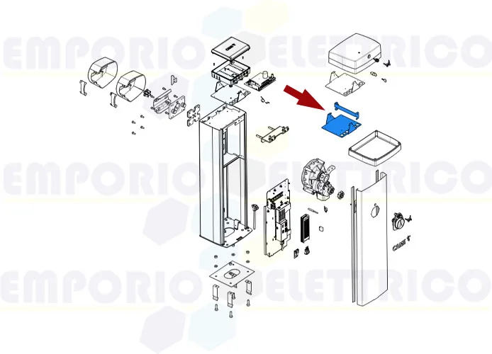 came spare part cover release lever gpx40 88003-0066