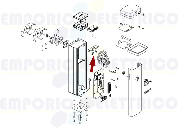 came ricambio dumper per gpx40mgc 88003-0096