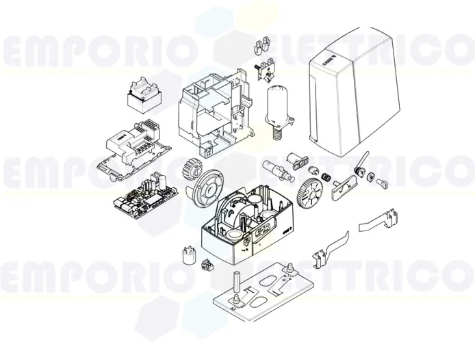 came spare part page for bxv10age motor