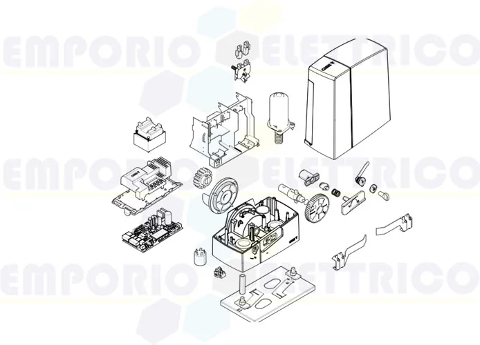 came spare part page for bxv06age motor 801ms-0580