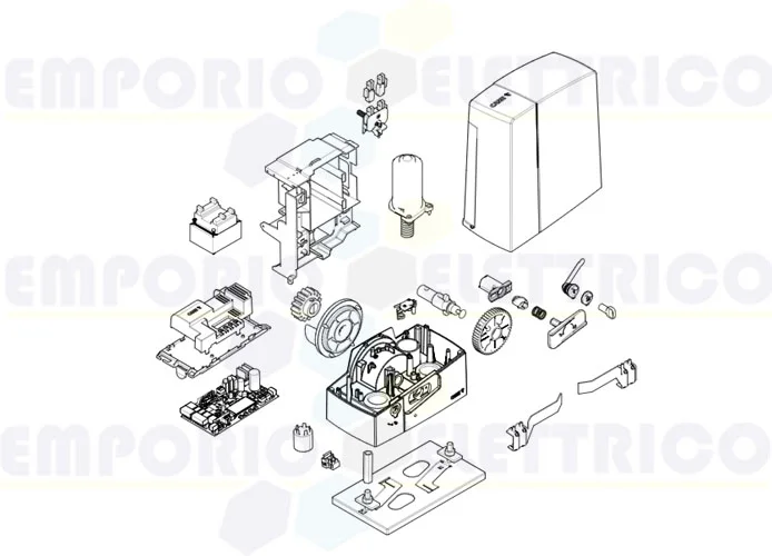 came spare part page for bxv04age motor 