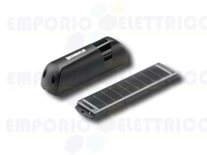 beninca rechargeable battery device with panel 9409015 rf.sun