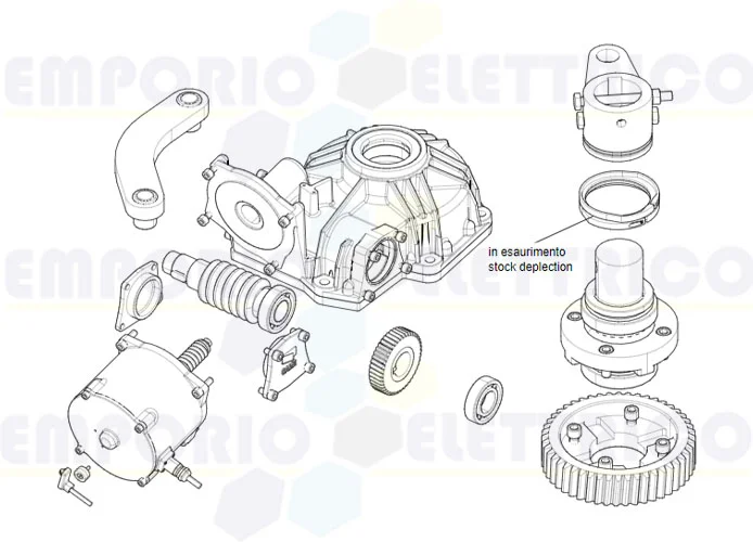 came spare part page for frog-pm6 motor