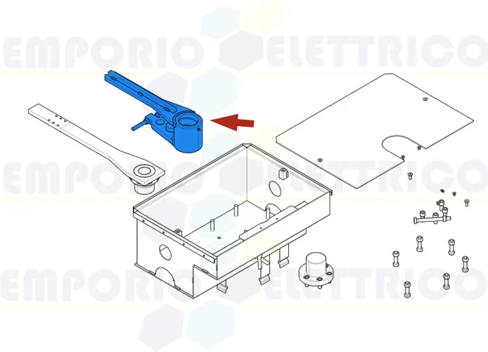 came spare part release latch lever frog plus 119ria101