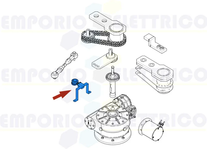 came spare part mechanical limit switch unit superfrog 119ria056