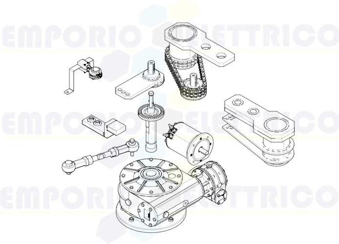 came spare part page for frog-md motor