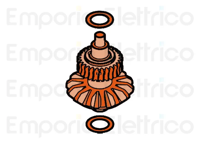 faac ricambio rinvio e leva sbl.413/415/s418 x boccole 60202215