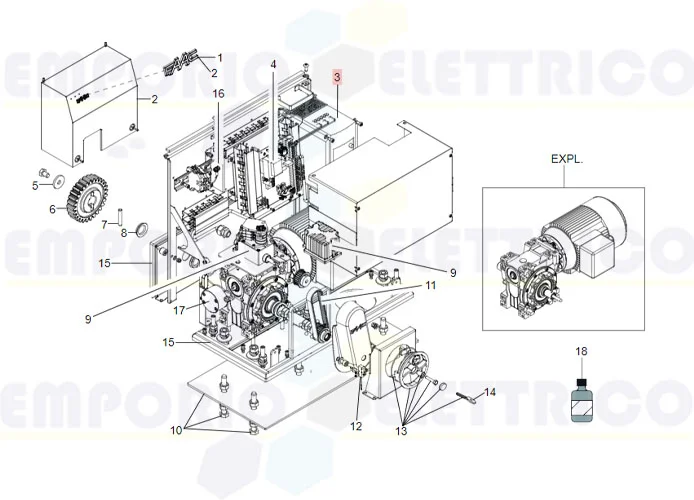 faac ricambio inverter omron jx-ab015-e 63002945