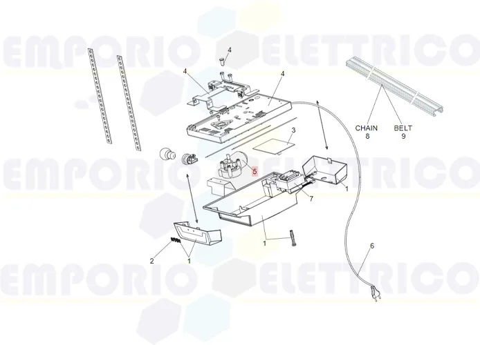 faac ricambio motore d700 hs 63002415