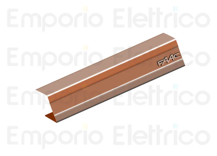 faac ricambio carter alluminio anodizz. operatore 950 63001745